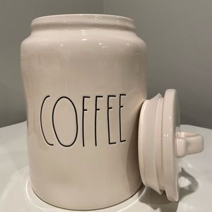 Rae Dunn coffee canister